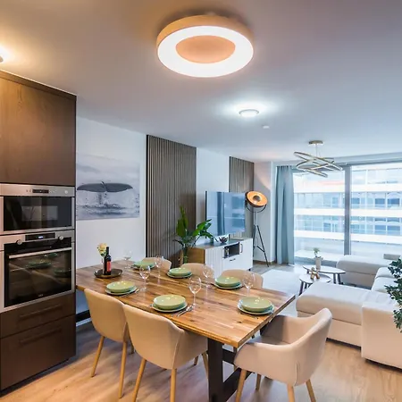 Apartment Myflat Wave Golden Beachfront Family Siófok