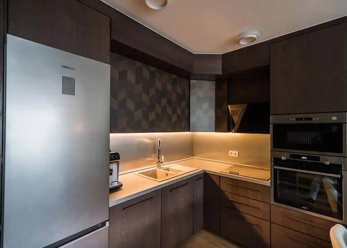 Myflat Wave Golden Beachfront Family Appartement *